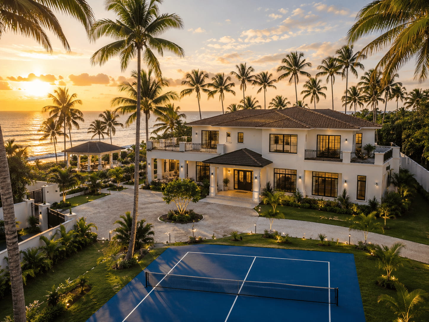 Luxury active retreat villa in Cabarete, Dominican Republic